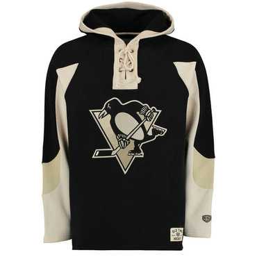 Penguins Black Men's Customized All Stitched Sweatshirt,We sell and wholesale Penguins Black Men's Customized All Stitched Sweatshirt on line form chian!